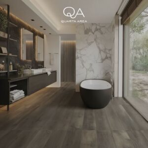 Gres effetto legno: 5 vantaggi nei bagni moderni